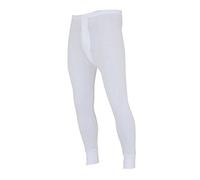 Thermal Underwear Long Johns Pants (Standard Range) Floso White L