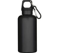 Floso Oregon Solid Plastic Carabiner Clip 400ml Water Bottle in Black Floso Black