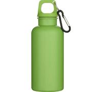 Floso Oregon Solid Plastic Carabiner Clip 400Ml Water Bottle In Green Green