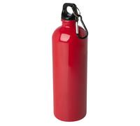 Floso Oregon Stainless Steel Single Wall 750Ml Water Bottle In Red Red