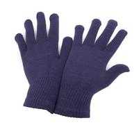 FLOSO Unisex Magic Gloves (Navy) - One Size