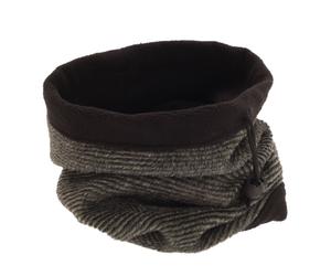 Floso Women's Multipurpose Fleece Neckwarmer Snood Hat in Dark Grey Floso Dark Grey One Size
