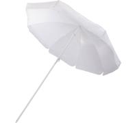 Floso Zenith Beach Stick Umbrella in White Floso White