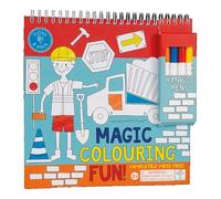 Floss and Rock Construction Magic Colouring Fun, 8.2-inches Length, Arts and Crafts, 49P6065