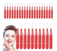 Floss Brush - Interdental Hygiene Tool, Soft Bristled Picks | Compact Flossing Toothpicks Set, Care Cleaning Device for Adults Family Lovers Friends Routine Maintenance Teeth