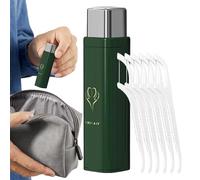 Floss Case | Portable Automatic Rechargeable Storage Case - Travel Case for Floss Toothpicks - for Travel, Office, Sport, Bag,