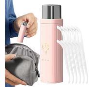 Floss Container | Portable Refillable Automatic Compact Household Aid - Compact Travel Case for On the Go Camping Bathroom Home Office Gym Handbag Holiday Restaurant