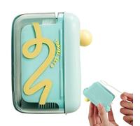Floss Organizer System - Portable Hygienic Storage, Stainless Cleaning Mechanism, Compact Travel Utility, Automatic Thread Dispensing | 7x9x3cm 70g Gym Travel Hotel Restaurant Use 10 Floss Pieces