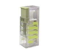 Floss Pick Case - Portable Automatic Flosser Storage Box, Travel Teeth Cleaning Supplies | Holds 10 Picks Floss, Compact DurableDesign with Convenient Hygiene Care for Home and Travel Use