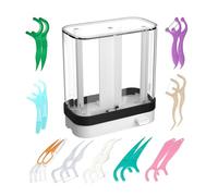 Floss Pick Dispenser, Flosser Dispenser for Plackers Floss/Oral B Glide Dental Floss Picks/Glide Scope Outlast Floss Picks (Without Floss Picks)