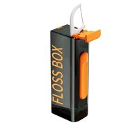 Floss Picks Travel Case|Storage Box Pick Case,Automatic Pop Storage Organizer, Portable Floss Dispenser with 10 Picks, Pick Holder
