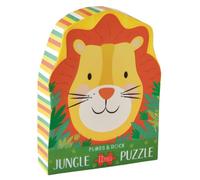 Floss & Rock 12 Piece Shaped Jigsaw with Shaped Box (Lion)