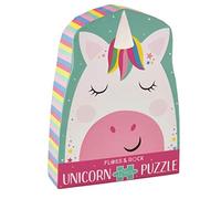 Floss & Rock 12 Piece Shaped Jigsaw with Shaped Box (Unicorn)