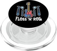 Floss Rock And Roll Dentist Dental Office Humor Music PopSockets PopGrip for MagSafe