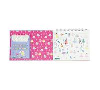 Floss & Rock - Colour Switch Magic - Enchanted Theme, 6 Colour Changing Pens & Magic White Pen - Drawing, Colouring, Writing & Sticker Activity Book for Age 3+, FSC Certified