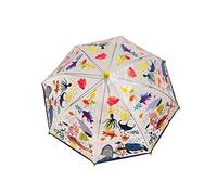 Floss & Rock Deep Sea Transparent Colour Changing Kids Umbrella, 23.6 Inch, Multicolor