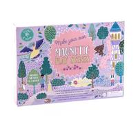 Floss & Rock Fairy Tale Kids Magnetic Play Scenes with 2 Interchangeable Backdrops and 50 Magnetic Play Pieces