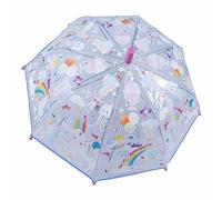 Floss & Rock Fantasy Transparent Color Changing Umbrella, 25.98-inch Height, Rainy days