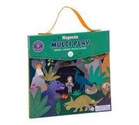 Floss & Rock Kids Magnetic Multi Play Art Book Doodle, Colour, Puzzle & Play! Creative Set For Children 3+ Eco Friendly, Medium