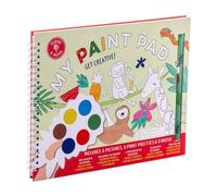 Floss & Rock Kids Paint Pad, Creative Boys Girls Arts Crafts Kit Set, Paint Pallete and Brush, Children 3+ years