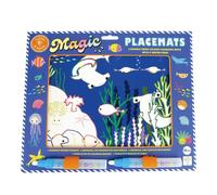 Floss & Rock Magic Water Colouring Placemats - Ocean Floss & Rock Multicolor