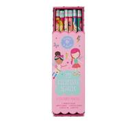 Floss & Rock Rainbow Fairy My Colouring Pencils, Set of 6, 6.8-Inch, Multicolor