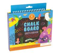 Floss & Rock Wipeable Chalk Board Sketchbook - Ocean Floss & Rock Multicolor