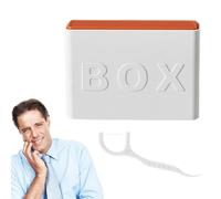 Floss Stick Organizer - Travel Tooth Pick Box, Mini Durable Floss Pick Case | Flexible Orthodontic Tooth Cleaner Holder for Pocket Use, Large Capacity Toothpick Storage for Women and Men On-The-Go
