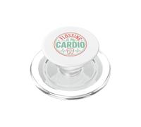 Flossing Is My Cardio Dental Hygienist PopSockets PopGrip for MagSafe