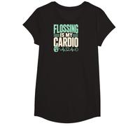 Flossing is My Cardio Dental Hygienist T-Shirt