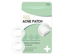 Flossty Hydrocolloid Salicylic Acid Tea Tree Oil Pimple Patches Star Breathable and Waterproof, EU Skin Test Hypoallergenic, Pack of 156
