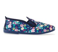 Flossy Womens Lola Shoes - Blue Canvas - Size UK 3