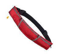Flotation Belt - 19.69x7.09x5.91 inches 150N Buoyancy for Life Preserver, Inflatable Survival Float, Auto-Inflating Waist Ring, Reflective Safety Gear for Fishing Open Water Swimming Boating Outdoor