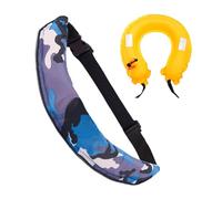 Flotation Belt for Adults - Inflatable Belt Pack | Adjustable Reflection Tool with Whistle Survival Aid for Men Women Outdoor Kayaking Paddleboarding