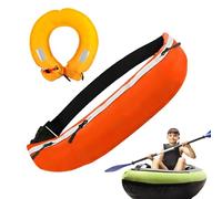 Flotation Belt - Personal Flotation Device|Kayak|Fishing|Adjustable Buoyancy Vest Jacket| Buoyancy Aids Adults Youth With Hydration Pack| Whistle| Mesh Pockets|Swim Vest With Pockets And Crotch St