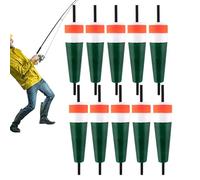 Flotation - Bobber High Visibility Glide, Ultra Sensitive Attack Indicator | Visual and Auditor Detect Subtle Bite - Keeps Bait at a Depth, Versatile Pair