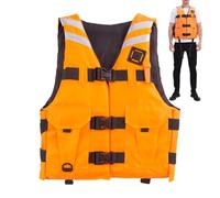 Flotation Support Jacket - Premium Water Floating Suit, Scratch Resistant Guard, Professional Abrasion Proof Paddleboard Equipment | Men Women Surfing Rafting Snorkeling Protection Body Coat Pockets