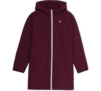 Flotte - Long lined waterproof Jacket - Pompidou Prune for Men - Size L - Burgundy Burgundy L