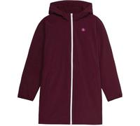 Flotte - Long lined waterproof Jacket - Pompidou Prune for Men - Size M - Burgundy Burgundy