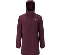Flotte - Long, warm, waterproof jacket - Beaubourg Prune for Men - Size S - Burgundy Burgundy