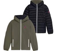 Flotte - Reversible Down Jacket - Charonne Khaki Shadow for Men - Size S Khaki S