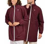 Flotte - Ultra-light Waterproof Jacket - Amelot Prune for Men - Size L - Red Red