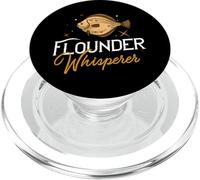 Flounder Fish Gift Fishing Farmer PopSockets PopGrip for MagSafe