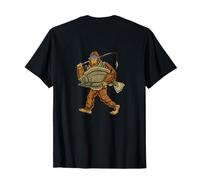 Flounder Fishing Bigfoot Fishermen T-Shirt