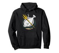 Flounder Gigging Night Gulf Coast Saltwater Lantern Pullover Hoodie