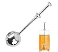 Flour Duster for Baking, Stainless Steel Flour Powder Filter Spoon, Powdered Sugar Wand Shaker, Flours Sugar Powder Spoon, Rotating Tea Filter, Baking Tools, for Sugars, Flours, Spices