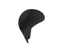 Flour Funnel for Kitchen Aid Mixer | Food-Grade Silicone Pouring Shield for KitchenAid Mixer | Hands-Free Clip-On Accessory for Baking, Fits All Standmixers, Space-Saving Design（Black）