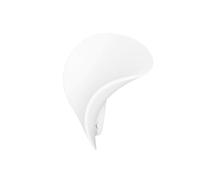 Flour Funnel for Kitchen Aid Mixer | Food-Grade Silicone Pouring Shield for KitchenAid Mixer | Hands-Free Clip-On Accessory for Baking, Fits All Standmixers, Space-Saving Design（White）