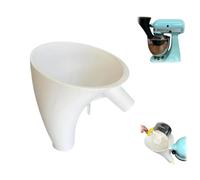 Flour Funnel for Kitchen Aid Mixer KSM150 5-Quart, Stand Mixer Attachment,Enables Guided Pouring for Both Flours Egg Liquid, Easy Pouring, with Easy-Pour Funnels Attachment