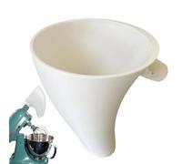 Flour Funnel for Kitchen Mixer, Stand Mixer Attachment Funnel, Dining Tool for Gadgets Preparing Dough Mixing Batter Cooking Enthusiasts Bakers Bread Makers Home Making